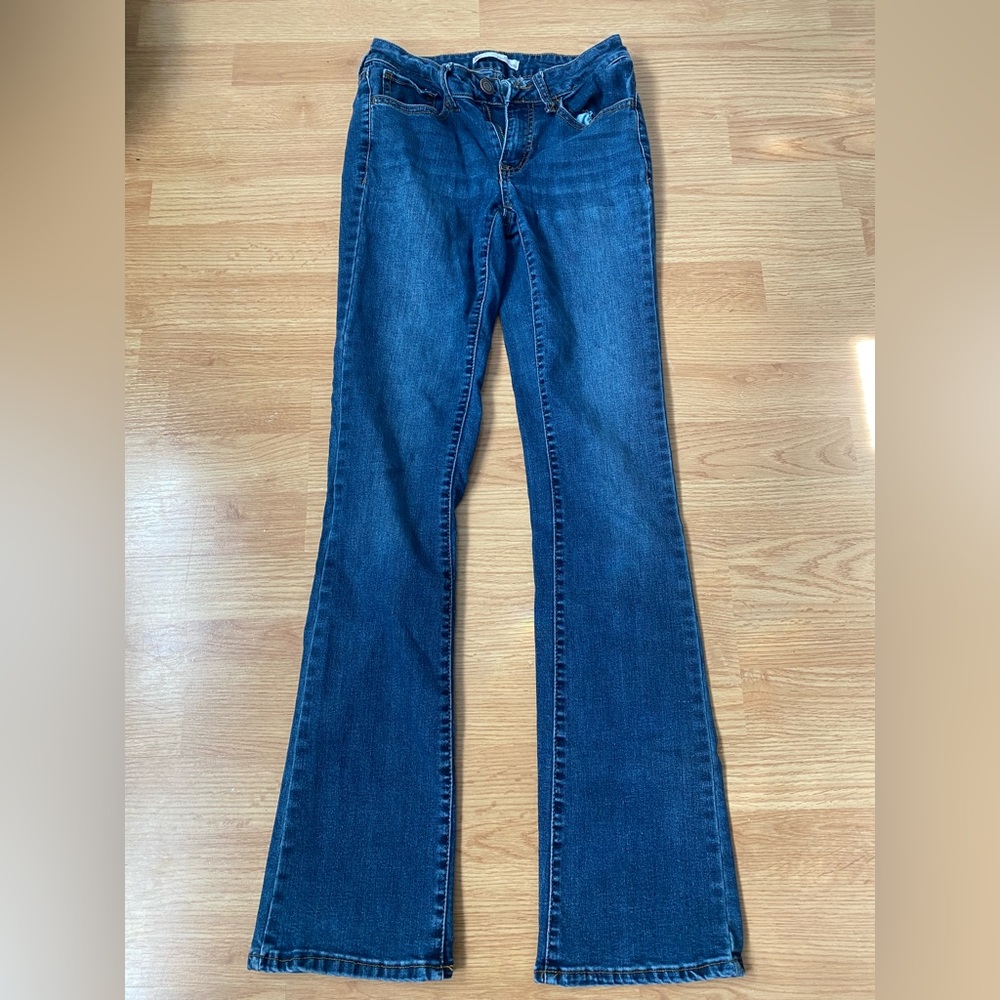 Blue jeans, bootcut